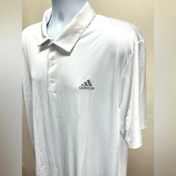🛍️ADIDAS GOLF Men’s white polo shirt size XL. - Picture 7 of 13